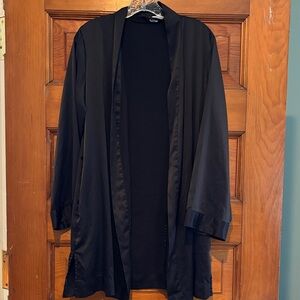 Stars Above Black Women's Robe MISSING BELT